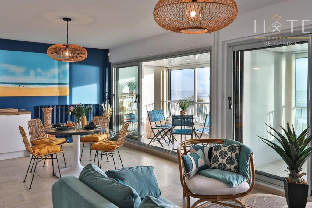 Appartement Central, Vue Mer Epoustouflante. Les Sables-dʼOlonne Dış mekan fotoğraf