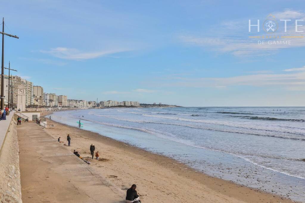 Appartement Central, Vue Mer Epoustouflante. Les Sables-dʼOlonne Dış mekan fotoğraf
